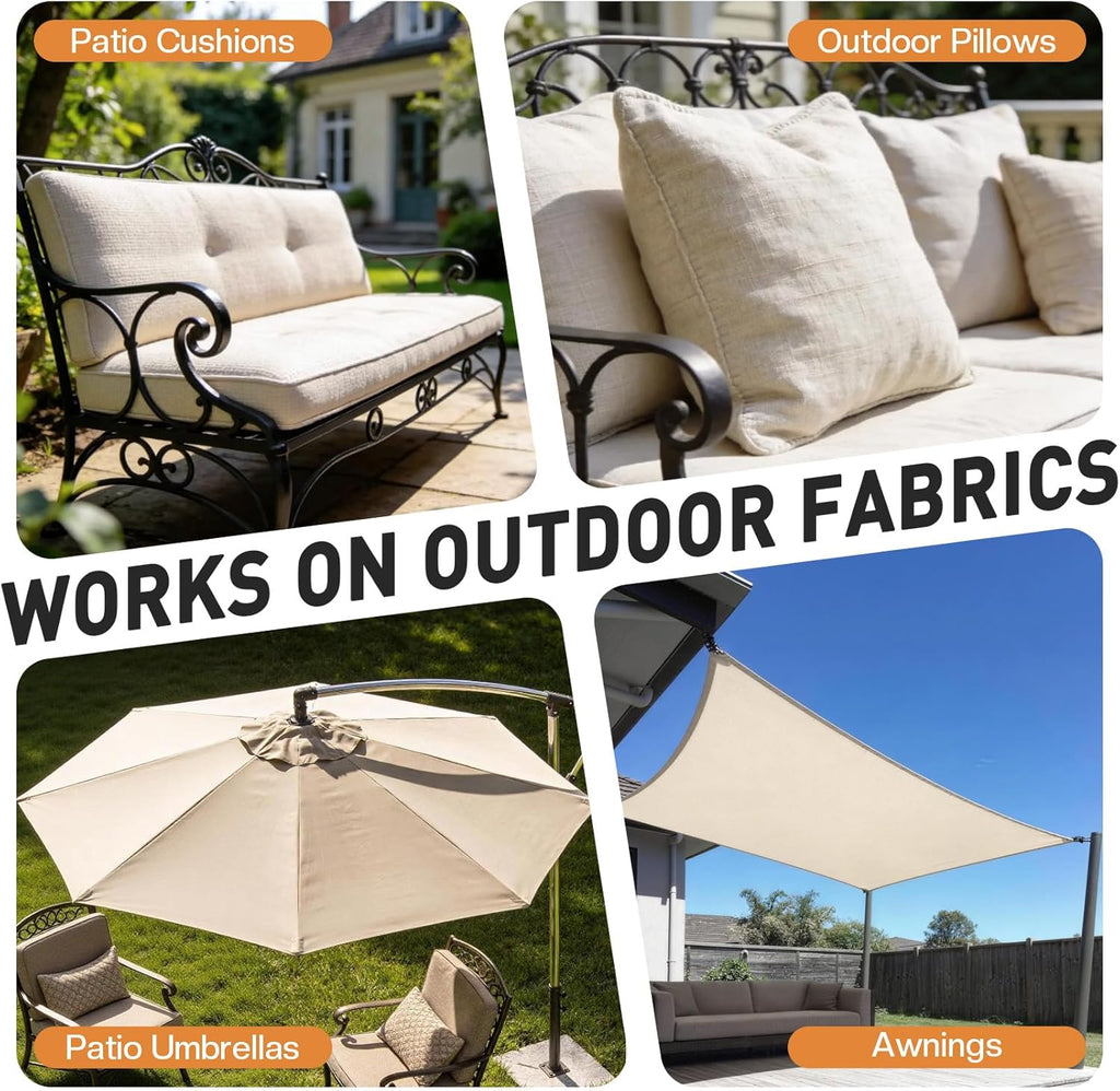 Outdoor Fabric Protector Spray - Waterproof & UV Protection for Patio Furniture | 12.8oz Long-Lasting Shield