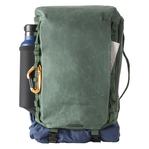 eagle creek Explore Sling Pack - Compact Crossbody Sling Bag With Cushioned Back Panel, Reinforced Side Grab Handle & Stretchy Mesh Side Pockets - Travel Accessories - Grass Green