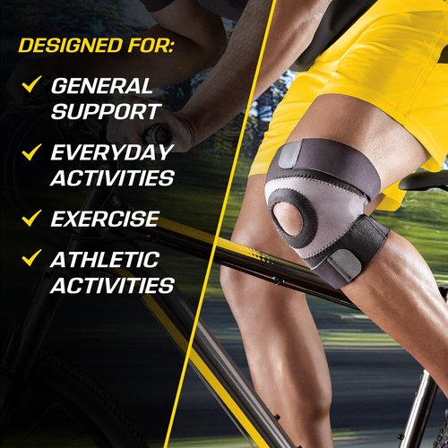 FUTURO Performance Knee Support, Ideal for General Support and Exercise, Large