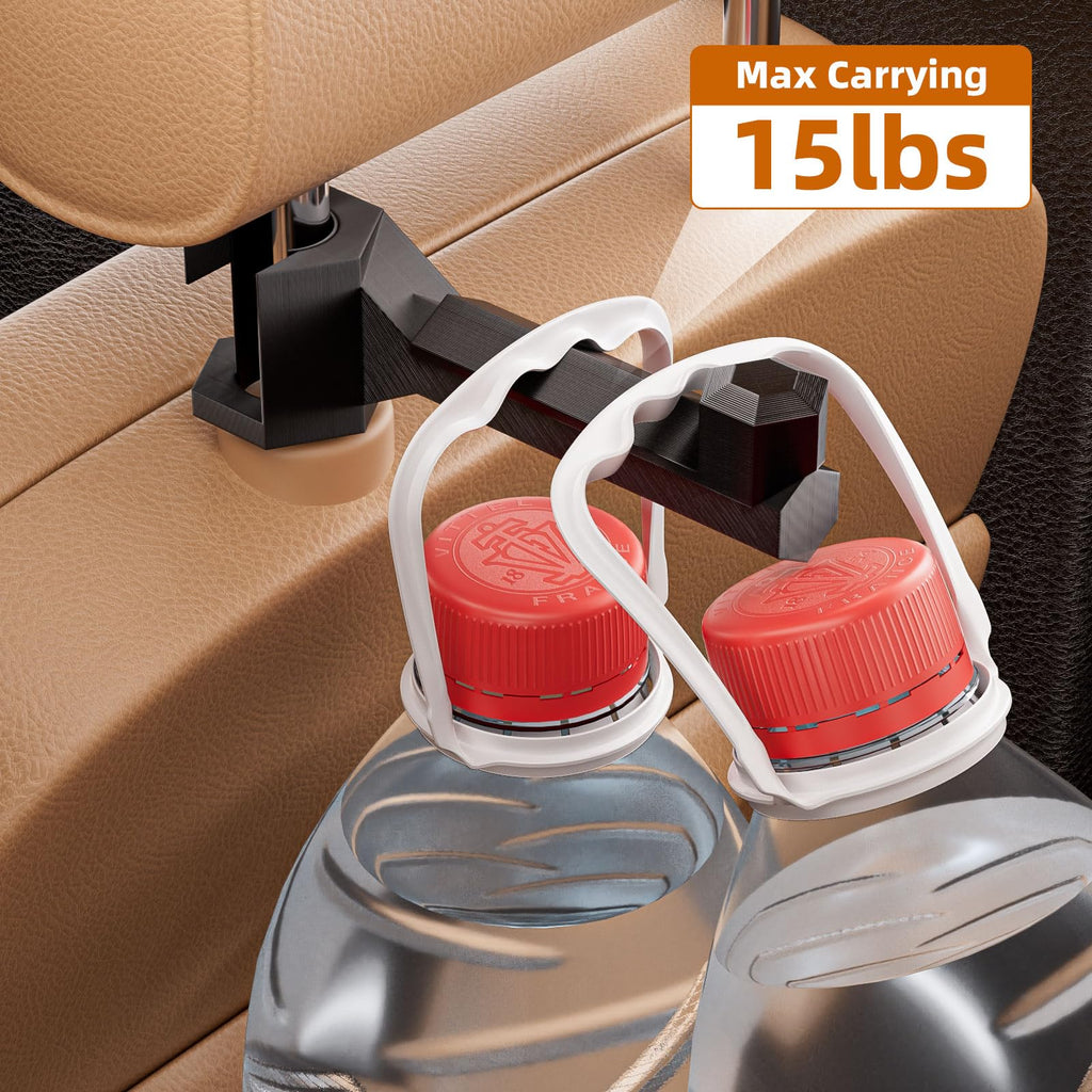 Universal Bow Hanger for Truck, Bow Holder for Headrest, Easy To Install, Quick Attach Bows Hooks for Vehicle Hunting Storage & Archery Transport, Durable Gear Organizer Hanger for Car, Truck & SUV