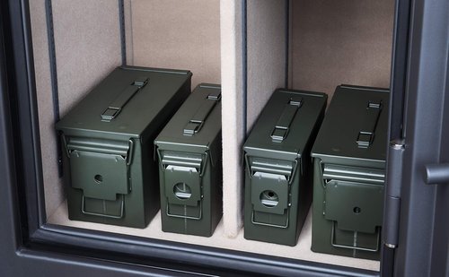 Fortress 50 Caliber Metal Ammo - Durable Storage for Safe and Secure Ammunition Management