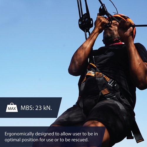 Fusion Climb Centaur Adjustable Half Body Climbing Harness, For Mountaineering, Rock Climbing, Rappelling, Safety Harness, Work Safety Belt, Fire Resucing, Caving, Climbing, Tree Climbing, Zipline