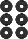 CAP Barbell Standard 1-Inch Cast Iron Weight Plates - Durable Singles & Sets | 1.25-50 lbs Options