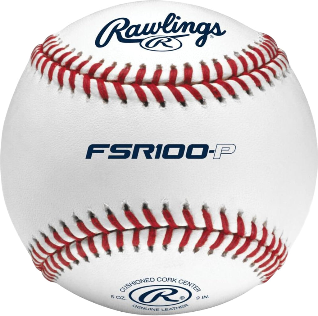 Rawlings Practice Baseballs - R100-P & FSR100-P | Ideal for Collegiate, High School & Youth Play