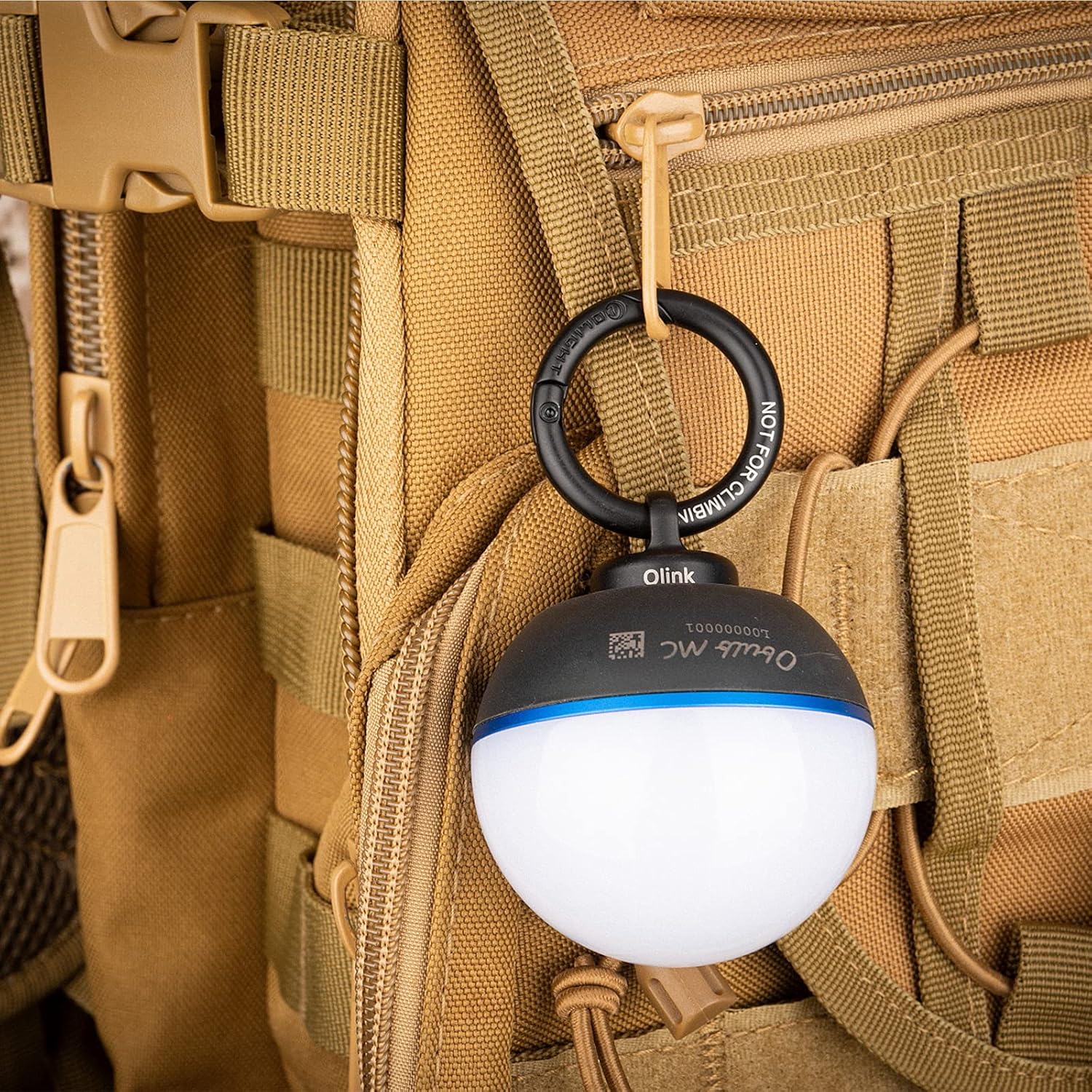 OLIGHT Sphere Smart Night Light - 75 Lumens Stepless Dimming Table Lamp with Portable Magnetic Hook