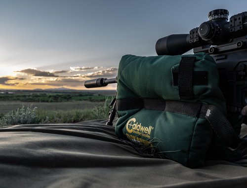 Caldwell M-Lok KeyMod 9" - 13" Inch Bipod with Low Profile and Twist Lock for Polymer Handguards on Long Gun Rifle for Tactical Shooting Range and Sport