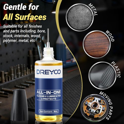 Gun Cleaning Oil by [Brand Name] - Premium Lubricant & Cleaner for Firearm Maintenance | 1 oz Needle Oiler