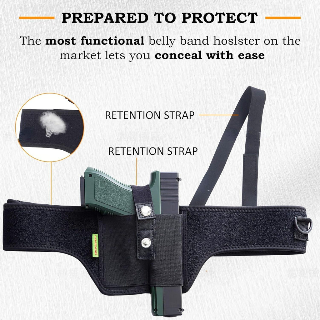 Quick Draw | Shoulder Holster for Comfortable Concealed Carry - Fits Small & Compact Gear