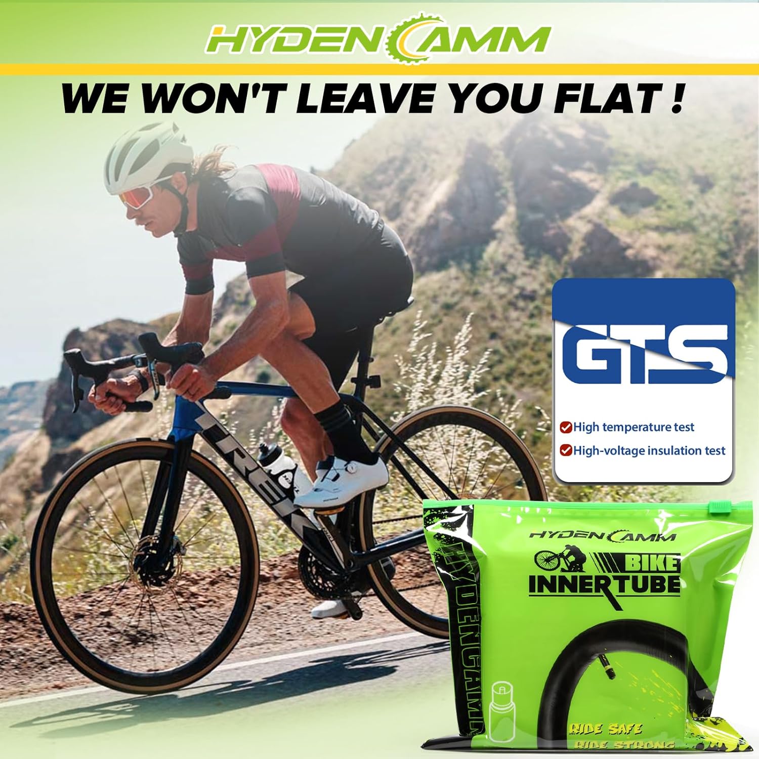 Skiennix Bicycle Tube - Reliable Inner Tube with 32mm AV Schrader Valve - 12" to 29" Sizes Available