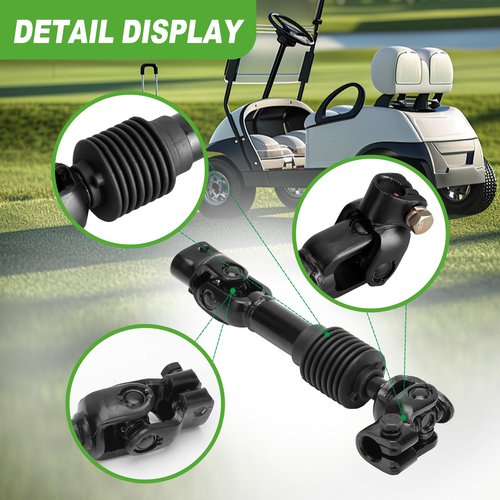 10L0L Golf Cart Intermediate Steering Shaft Joint for EZGO TXT 2001-up OEM 70580-G01 70580G01, Steering Joint for Golf Cart