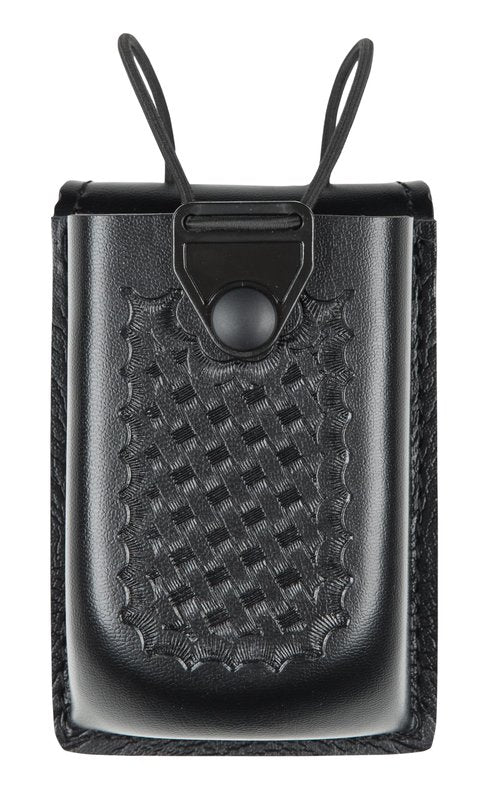 Safariland 761 Adjustable Radio Holder, Size 1.625" x 2.25'' x 3.5'', Basketweave Black