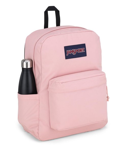 JanSport Superbreak Backpack - Durable, Lightweight Premium Backpack, Misty Rose