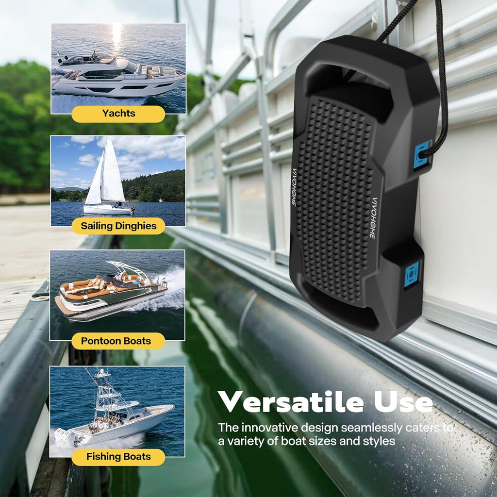 VIVOHOME EVA Boat Fenders - Durable Docking Bumpers with Nylon Rope | Perfect for Yachts & Dinghies