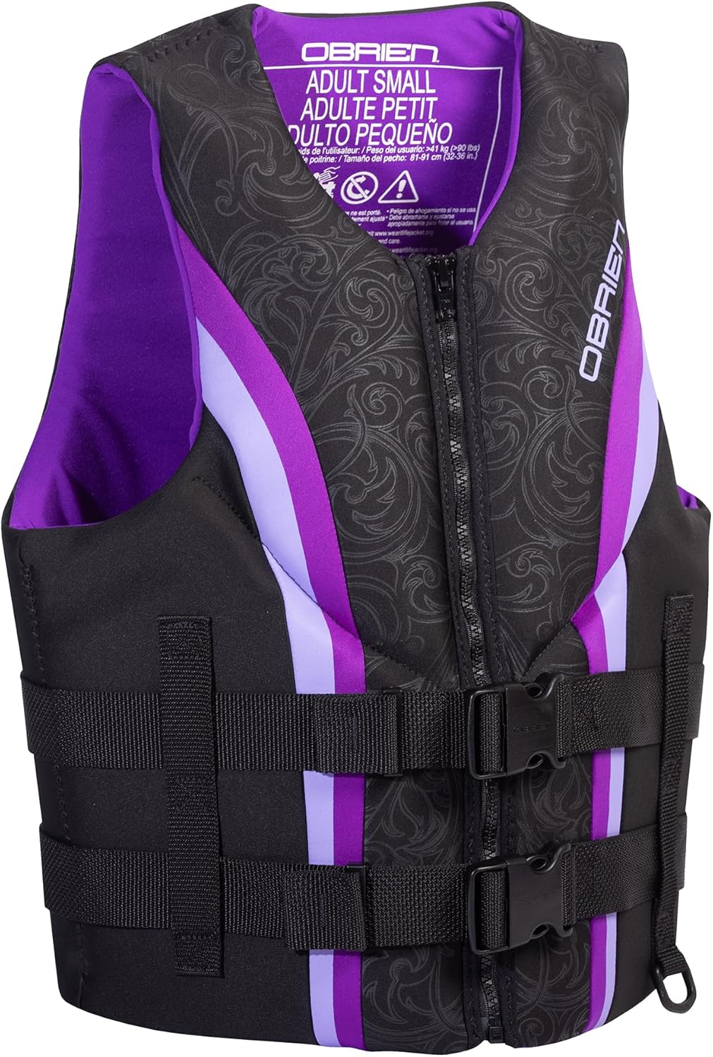 O'Brien Impulse Women's Life Jacket - US Coast Guard Approved for Water Sports | Boating, Skiing, Surfing
