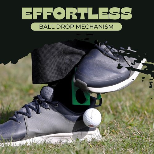 Par for the Course Golf Ball Dropper Clip – Secret Golf Ball Dispenser – Hidden Under Pant Leg – Funny Gag Gift for Golfers – Novelty Golf Accessory for Cheating & Finding Lost Balls