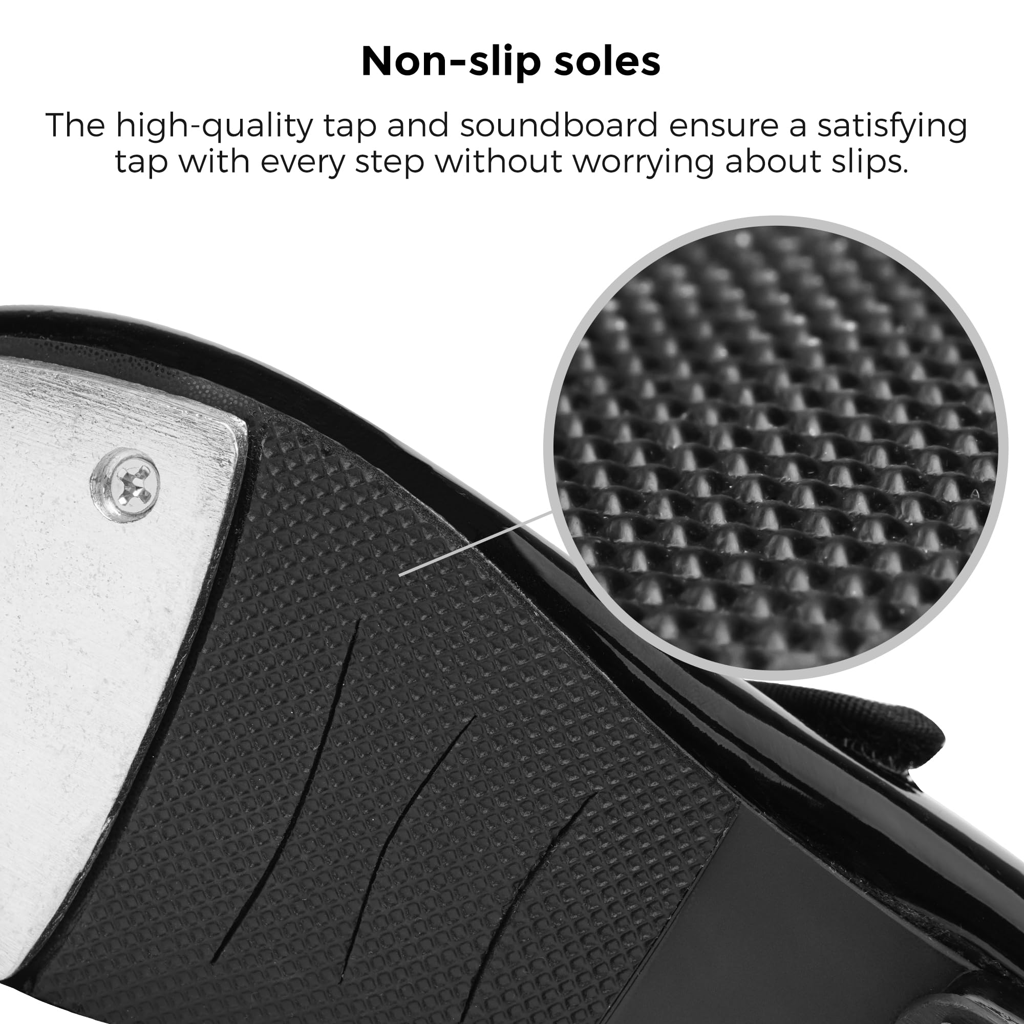 Stelle Tap Shoes for Girls Toddler Boys PU Leather Dance Shoes(Toddler/Little Kid/Big Kid)