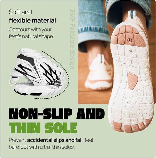 Hike Footwear | Signature Non-Slip Breathable Barefoot Shoes for Men & Women - Lightweight Daily Walking Shoes