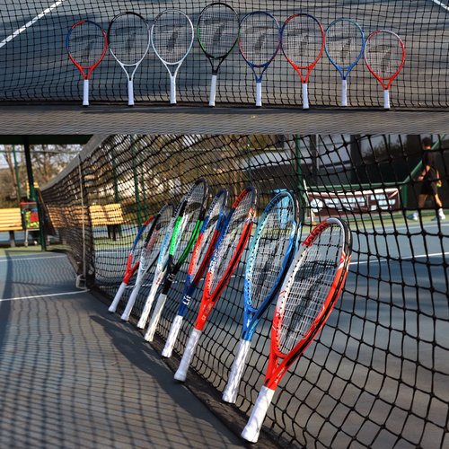 Kid Tennis Rackets (23, Black-White)