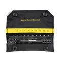 Topeak Ratchet Rocket Essential – Lightweight Compact Ratchet Tool Set with 10 Hardened Steel Bits, Magnetic Bit Holder, and Nylon Carry Bag for Cyclists