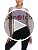 Cross Front Workout Crop Tops for Women Fitted - Small Black