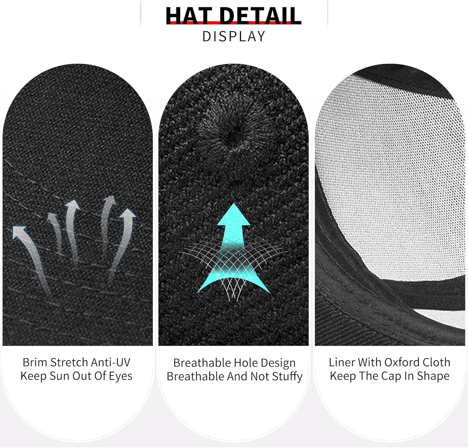 Snapback Hats for Men - Adjustable Black Flat Bill Baseball Cap | Stylish & Comfortable Fit