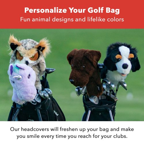 Daphne’s Headcovers Money Bag Driver Headcover | Premium Driver Headcovers | Funny Golf Club Covers | Stylish Protection for Your Clubs | Men's Golf Gear | Headcover for Men and Women