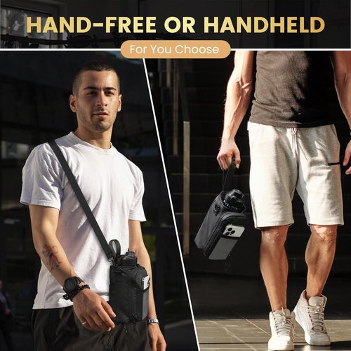 Balency Magnetic Gym Bag - Versatile Water Bottle Holder with Phone Pockets | Ideal for Men & Women