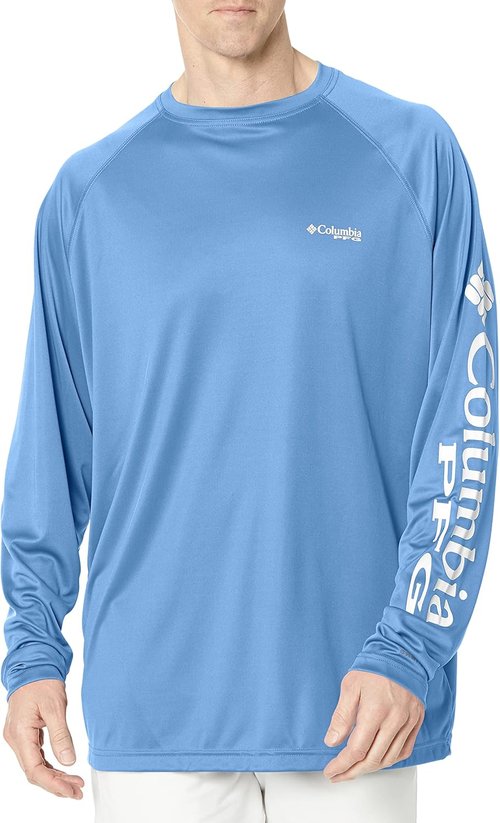 Columbia Men's PFG Terminal Tackle Shirt - Lightweight, Quick-Dry Fabric | Ideal for Fishing