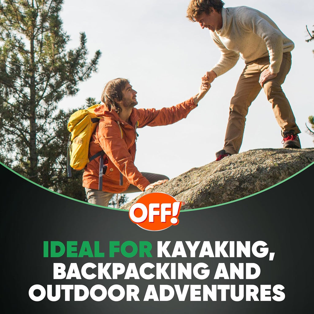 OFF! Deep Woods Insect Repellent Spray - 6 Oz | Ideal for Hunting, Camping & Fishing (Pack of 2)
