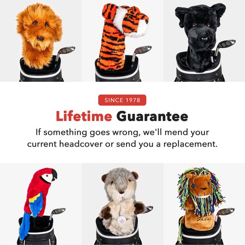 Daphne's Headcovers Parrot Driver Headcover | Premium Driver Headcovers | Funny Golf Club Covers | Stylish Protection for Your Clubs | Men's Golf Gear | Driver Headcover for Men and Women