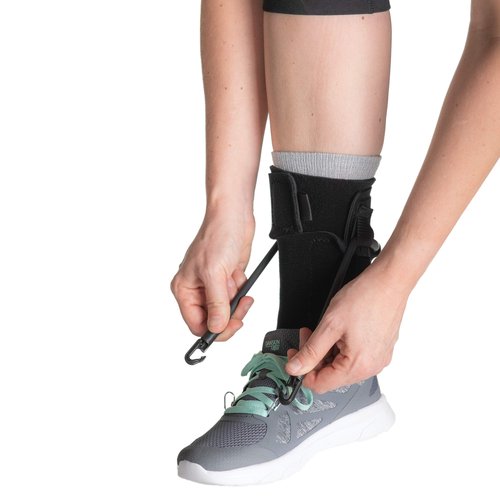 Core Products FootFlexor Foot Drop Brace - Soft Ankle Foot Orthosis (AFO) for Walking Support - Drop Foot Brace for Men & Women, Medium/Large