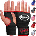 Farabi Quick Wraps Gloves - Gel Padded MMA Boxing Hand Wraps for Adults | 80cm Wrist Support Pair