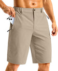 G Gradual Men's Casual Golf Shorts - Lightweight 11" Stretch Shorts for Hiking & Outdoor Work