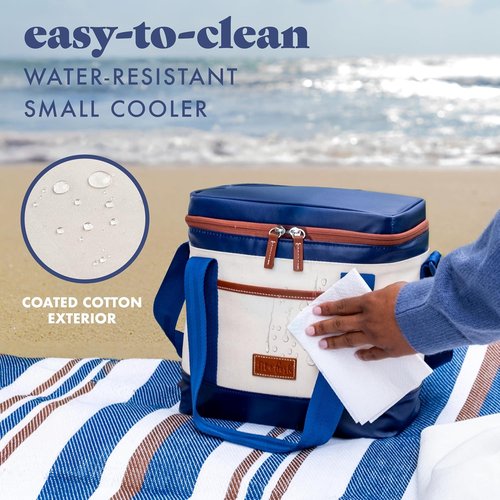 Fit & Fresh Cooler Collection - Insulated, Leakproof Beach & Boat Totes for Summer Travel