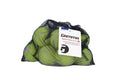 GAMMA Sports Pressureless Tennis-Balls with Mesh Tennis-Ball Bag 10 Pack