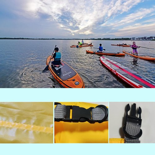Dry Bags Waterproof - Ultralight Roll Top Sack for Kayaking & Camping | 40L Army Green