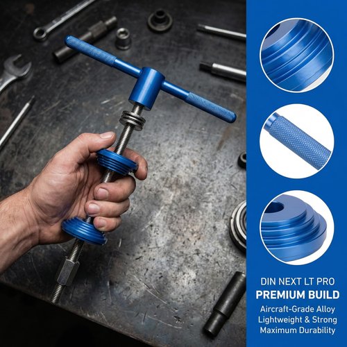 GDLPZM Bicycle bowl set press in tool, BB axle installation tool, press in wrist set repair riding equipment,Bicycle Bike Headset Bottom Bracket Installation