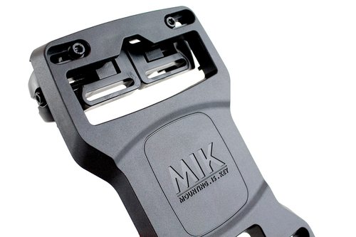 Basil MIK Carrier Plate, Luggage Carrier Plate, Black