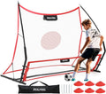 Skiennix Soccer Rebounder - 2-in-1 Bounce Back Net for Team Training | Large 6'x4.7' & Small 6'x16' Sizes
