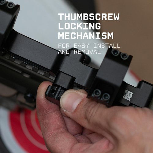 Monstrum Grimlock Series LPVO Scope Mount - Durable, Lightweight Design for Precision Shooting