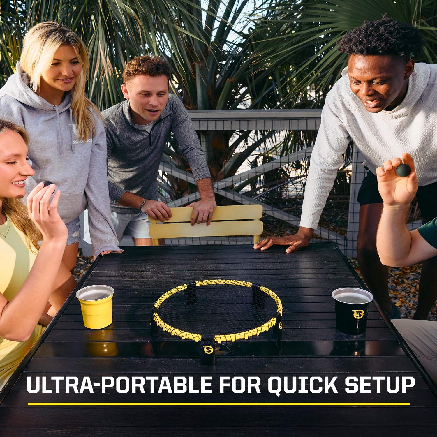Spikeball | Spikepong Mini Game - Portable Fun for All Ages | Perfect for Outdoor Play