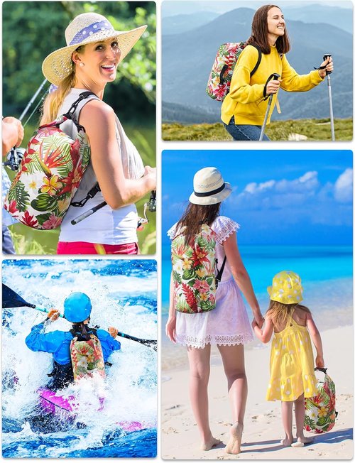 HEETA Waterproof Dry Bag - Lightweight Roll Top Storage for Travel & Outdoor Adventures | 5L/10L/20L/30L/40L
