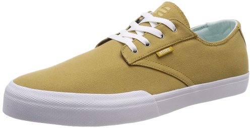 Etnies Men's Jameson Vulc LS Skate Shoe, TAN/White, 7 Medium US