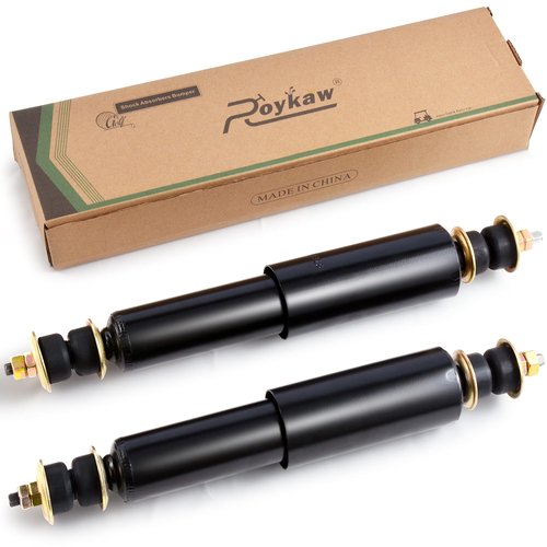 Roykaw Golf Cart Front and Rear Shock Absorbers Compatible with EZGO TXT 1994-Up G&E Golf Cart,Heavy Duty Shock Absorbers, OEM# 76418-G01,70248-G01, 70324-G01, 76419-G01,70928-G01