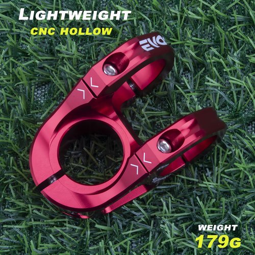 EVOSID Bike Stem 35mm Short MTB Handlebars Riser Ultra-Light CNC Aluminum Alloy 31.8 * 28.6mm for Mountain Bike Enduro Trail AM XC FR DH