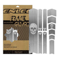 ENLEE Bike Frame Protection Tape, Non-Yellowing Bike Frame Protection Kit, High-Impact Honeycomb Microns PVC Anti-Scratch Protector for MTB/Road/Gravel Bike' Top/Down Tube, Chain Guard, Fork, 11PCS