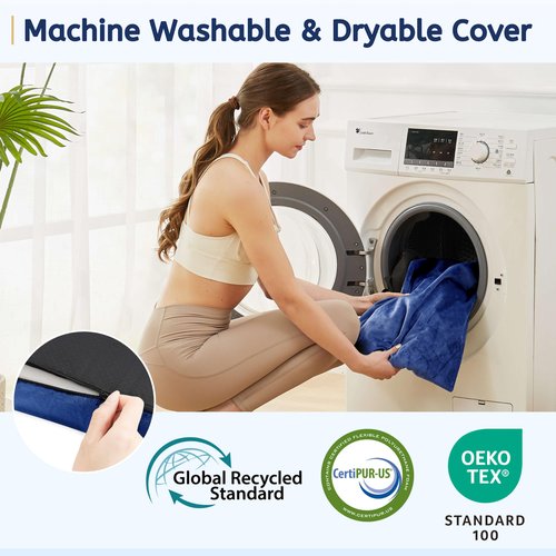 HomeMate Memory Foam Camping Single Mattress Pad Mat-Sleeping Pad Mat Portable Roll Up Travel Mattress CertiPUR-US for Adults-Camping Bed for Guests Floor Sleepover with Waterproof Cover Travel Bag