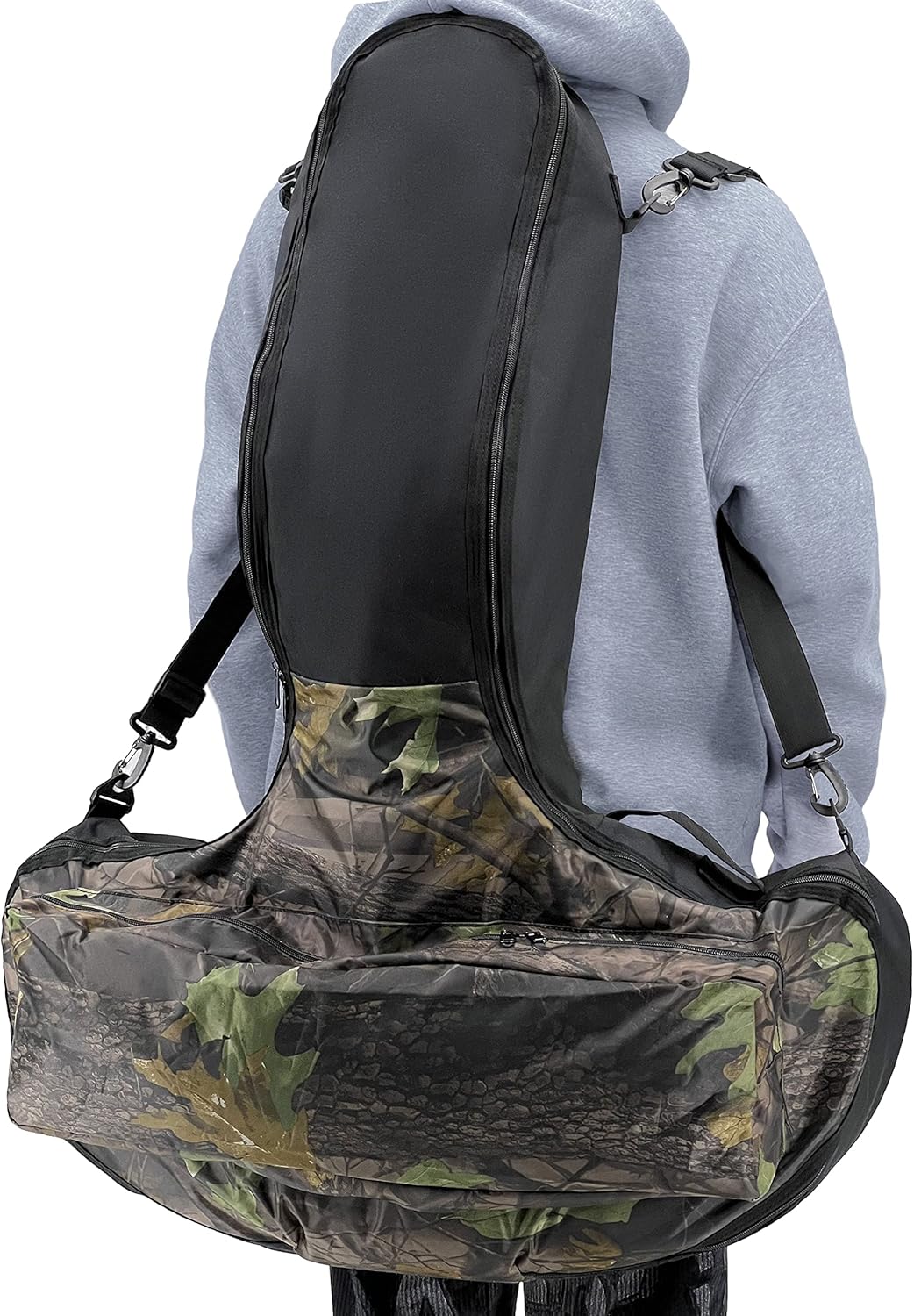 Silfrae Soft Crossbow Case - Padded Protection for Crossbows with Scopes | Tree Camo Design
