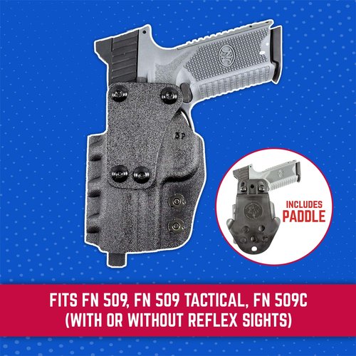 DeSantis D94KA5PZ0 Ds Paddle Holster (Right), Kydex, Black