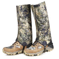 QOGIR Hunting Gaiters Boot Gaiters: Durable Leg Gaiters for Hunting, Waterproof Hiking Gaiters with Upgraded Rubber Foot Strap, Adjustable Snow Boot Gaiters for Hiking, Hunting, and More